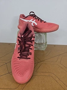Asics Womens Sz 9.5 M Gel Resolution 9 Mauve Running Flyte Foam Shoes Sneakers - Picture 1 of 21