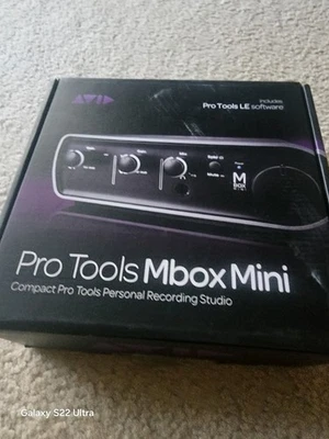 Avid Pro Tools  Mbox Mini  Compact Pro Tools Personal Recording Studio.  - Image 1 of 4
