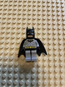 LEGO Batman Minifigure Classic 2006 Light Gray Suit 7780 7779 7782