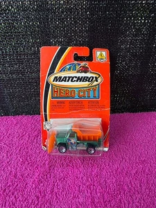 Matchbox Hero City Highway Maintenance Snowplow Truck Mattel 1990 - Bild 1 von 3