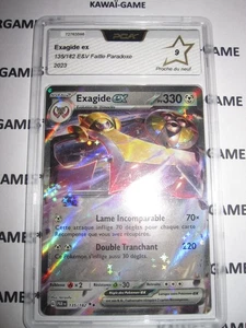 POKEMON EXAGIDE EX 135/182 E&V FAILLE PARADOXE FRANCAIS 1999 PCA 9 NOT Psa POP 2 - Picture 1 of 3