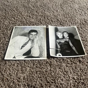 2 Tony Curtis Original Medien Foto eins mit Janet Leigh - Bild 1 von 12