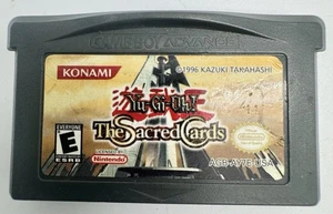Yu-Gi-Oh The Sacred Cards (Nintendo Game Boy Advance, 2003) tested works - Picture 1 of 2