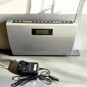 Pure Elan EL-10 Portable Digital Radio DAB FM 12E63 Silver Tested with Power - Picture 1 of 4