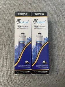 RWF - Refrigerator Water Filter Fits GE RWF3500A Set Of 2 Sealed Brand New - Picture 1 of 2