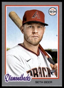 2022 TOPPS ARCHIVES SILVER SETH BEER Rookie - Picture 1 of 2