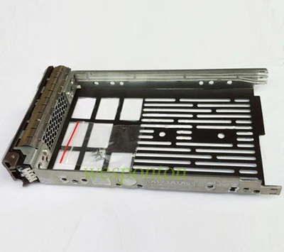 3.5" SAS SATA Hard Drive Tray Caddy Sled for Dell PowerEdge R410 R610 R710 F238F - Image 1 of 4