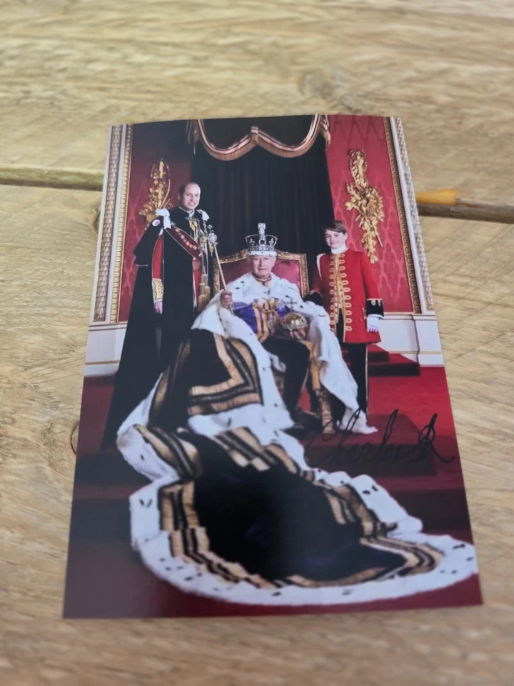 PRINZ CHARLES / KING CHARLES / ENGLAND Repro-Autogramm -ca. 10x15 - (934) - Bild 1 von 1