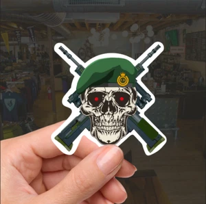 24 Commando Royal Engineers High-Quality Vinyl Sticker - 100mm FREE SHIPPING - Picture 1 of 4
