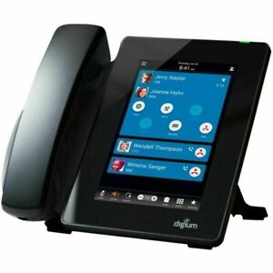 Digium D80 - VoIP phone - Touchscreen- 3-way call capability P/N: 1TELD080LF