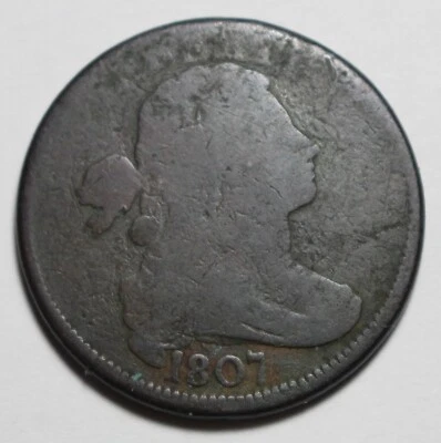 1807 Large Cent M473 - Image 1 of 2