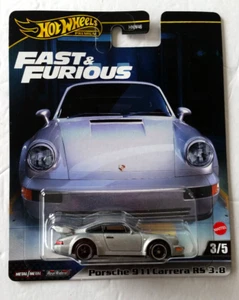 2024 Hot Wheels Premium The Fast & Furious Porsche 911 Carrera RS 3.8 - Picture 1 of 3