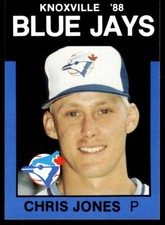 1988 Best Knoxville Blue Jays Chris Jones Knoxville Blue Jays #16