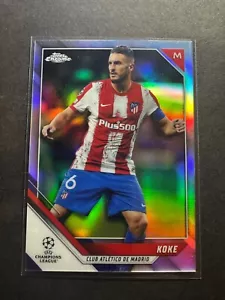 2021-22 Topps Chrome UCL Koke #51 Refractor - Picture 1 of 2