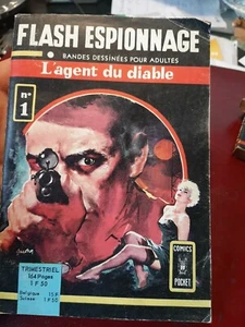 FLASH ESPIONNAGE N°1/L'AGENT DU DIABLE/TBE/COMICS POCKET/SEAN CONNERY - Imagen 1 de 2