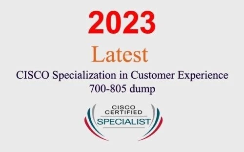 Cisco Specialization in CE 700-805 Q&A GUARANTEED (1 month update) - Image 1 of 1
