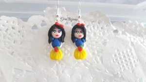 Orecchini pendenti in pasta polimerica Biancanev - Picture 1 of 1