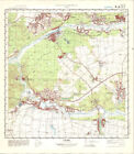 Russian Soviet Military Topographic Map - HUTY (Ukraine), 1:50 000, ed. 1986