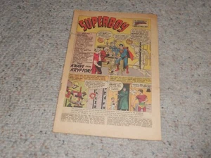 1961 ADVENTURE COMICS Comic Book #288 -"Bizarro's Secret Identity" - No Cover!!! - Picture 1 of 2