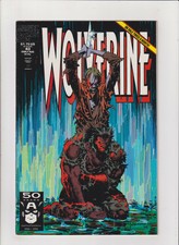 Wolverine #43 VF 8.0 Marvel Comics 1991 Logan,X-Men, Cable Cameo, Silvestri art