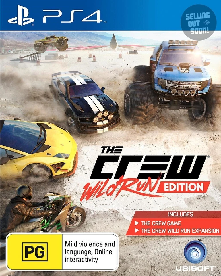The Crew PS4 Wild Run Edition NEW RARE AU SEALED (Collectable only no game play) - Image 1 of 1