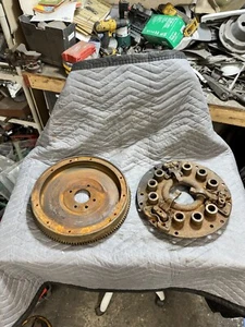 1936 36 Chevy Chevrolet 207 Original 837243 Flywheel & Pressure Plate RARE CORE - Picture 1 of 22