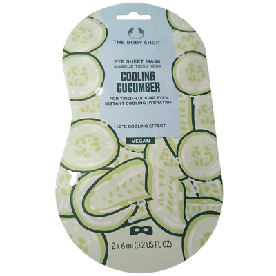 Body Shop Cooling Cucumber Sheet Eye Mask - Image 1 of 4