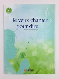 Ich will singen, um zu sagen + CD / Musikbuch, Kinderlieder, Fuzeau, Schule - Bild 1 von 2