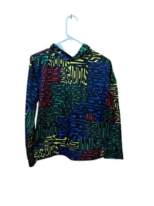 Adidas Kids Graphic Hoodie Pullover Sweatshirt, Sizes 14/16 - Picture 1 of 3