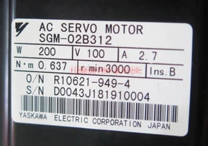 1PCS NEW YASKAWA AC SERVO MOTOR SGM-02B312 SGM02B312 - Picture 1 of 1
