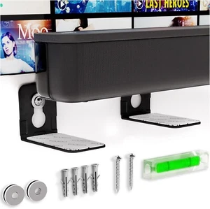 Soundbar Mount for LG, Samsung, Roku, Sony, JBL, Bose Under TV Universal Kit - Picture 1 of 8