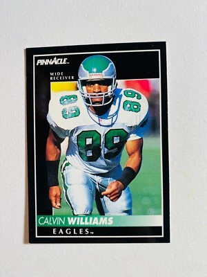 1992 PINNACLE #246 CALVIN WILLIAMS NM-MT NFL FOOTBALL CARD - Image 1 of 2