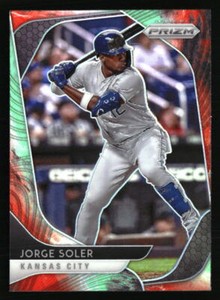 Jorge Soler 2020 Panini Prizm Prizms Cosmic Haze #8  Baseball Card