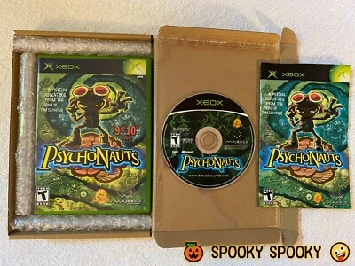 Psychonauts XBOX - NTSC-U/C USA VGC CIB - High Quality Packing - Tracked - Image 1 of 4
