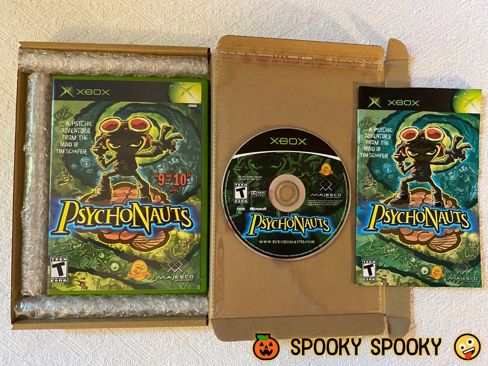 Psychonauts XBOX - NTSC-U/C USA VGC CIB - High Quality Packing - Tracked - Image 1 of 4