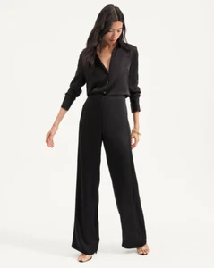 NWT $498 Veronica Beard Ronin Pant in Black - Picture 1 of 7