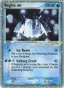 Pokémon TCG Regice ex - 98/106 - Ultra-Rare Ex Emerald Singles
