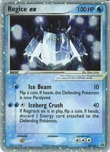 Pokémon TCG - Regice ex - 98/106 - Ultra Rare - Holo - Ex Emerald [Near Mint] - Picture 1 of 3