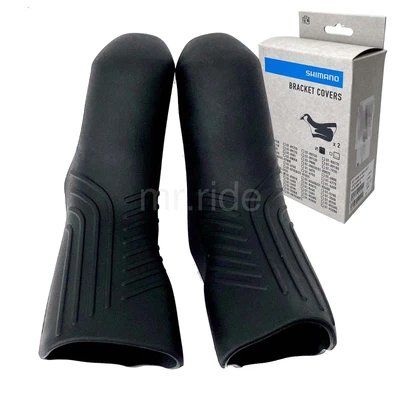 Shimano GRX ST-RX810 Bracket Covers / Hoods Pair Black Y0JK98010 - Image 1 of 4
