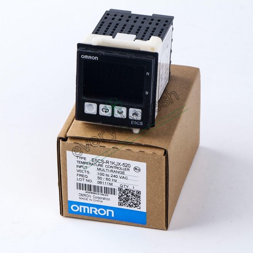 Contrôleur De Température Numérique Omron E5CS-R1KJX-520 - Neuf Pour Régulation Industrielle