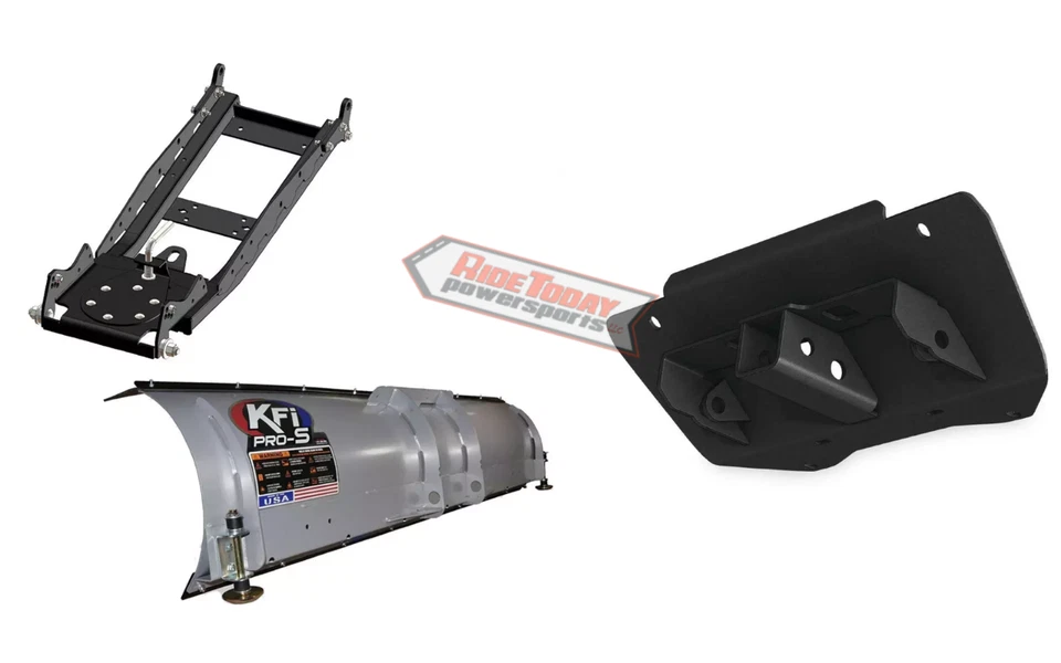 Kit quitanieves de acero KFI 72" 2013-2019 Polaris 900 Ranger XP y 900XP modelos de tripulación Foto 1 de 4