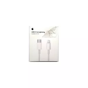 APPLE CABLE LIGHTNING TO USB-C FASTER CHARGING REVERSIBLE 1M RETAIL *NEW1* A1703 - Picture 1 of 2