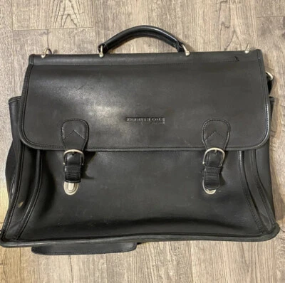 Kenneth Cole Reaction Maletín Bolso para Portátil Correa de Metal Hebillas Foto 1 de 4