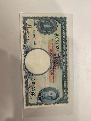 Straits  1941  1 dollar K61 051922 high grade - Image 1 of 2