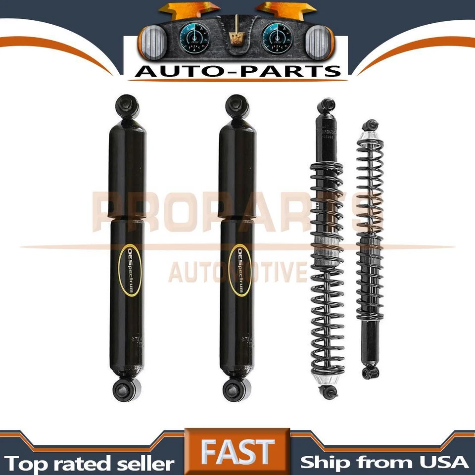 Juego de 3 amortiguadores delanteros traseros para Chevrolet K2500 1988 1989 1990 1997 1998 1988 Foto 1 de 4