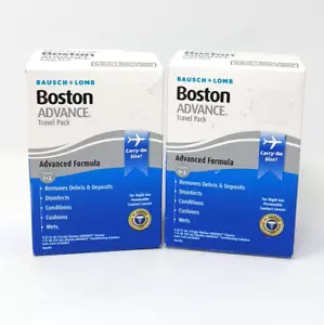 Bausch & Lomb Boston Advance Travel Pack - 2 Pack Exp 08/2025 - Picture 1 of 4
