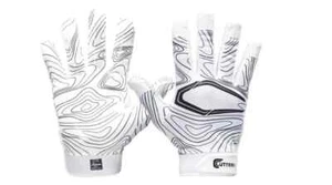 Football Receiver Gloves - NEW Game Day Elite - CUTTERS YOUTH L/XL - Picture 1 of 1