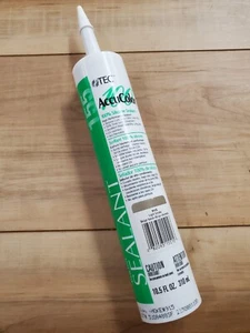 TEC AccuColor 100-100 % Silikon Dichtstoff - 10,5 Unzen Dichtmasse Farbe #915 Light Smoke - Bild 1 von 2