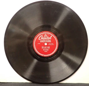 Tex Ritter - Bats in Your Belfry & The Last Mile - Capitol 78 RPM  1947 - Bild 1 von 4