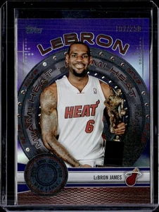 2025-26 Topps #MVP-8 LeBron James MVP Vault Purple /250 Miami Heat NM-MINT++ - Picture 1 of 2